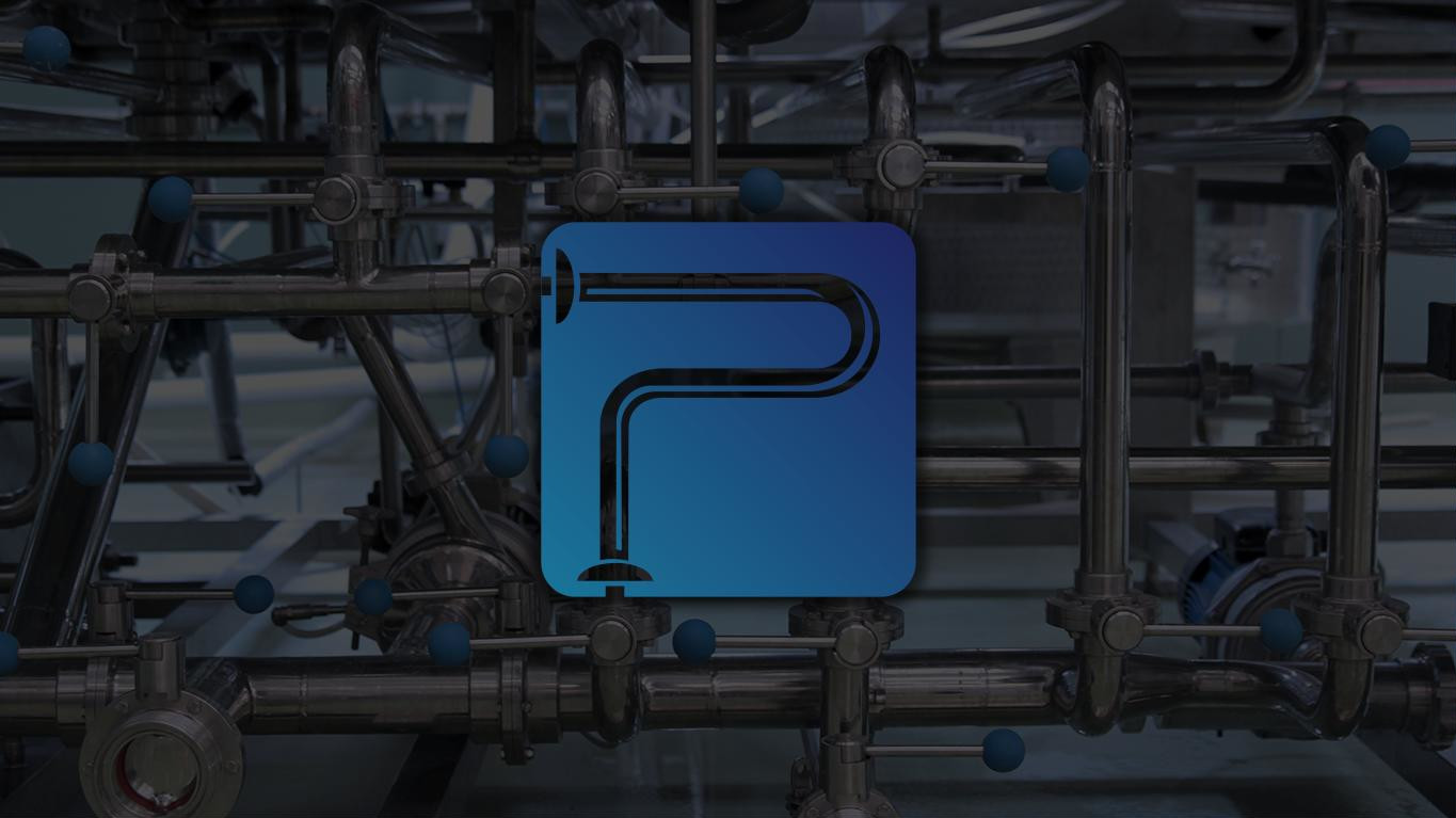 Plumbing pipes background